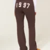 1997 Graafiset bootcut-verkkarihousut 1997 Graafiset bootcut-verkkarihousut