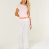 Always Cozy Knit Foldover Waist Flare -housut Always Cozy Knit Foldover Waist Flare -housut