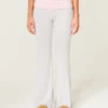 Always Cozy Knit Foldover Waist Flare -housut Always Cozy Knit Foldover Waist Flare -housut