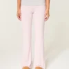 Always Cozy Knit Foldover Waist Flare -housut