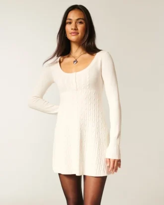 Babydoll-villapaita-minimekko