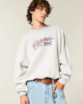 Baggy Cinch Bahamas -graafinen collegepaita