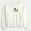 Baggy Cinch Tom and Jerry -grafiikkapaita Baggy Cinch Tom and Jerry -grafiikkapaita