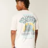 Baggy Cotton Hollywood Haunts -grafiikkapaita Baggy Cotton Hollywood Haunts -grafiikkapaita