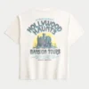 Baggy Cotton Hollywood Haunts -grafiikkapaita Baggy Cotton Hollywood Haunts -grafiikkapaita