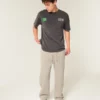 Baggy-malliset verkkarihousut Baggy-malliset verkkarihousut