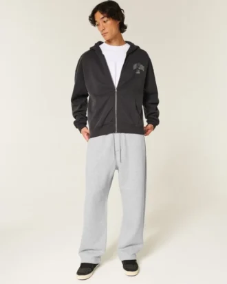Baggy-malliset verkkarihousut Baggy-malliset verkkarihousut