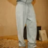 Baggy-malliset verkkarihousut Baggy-malliset verkkarihousut