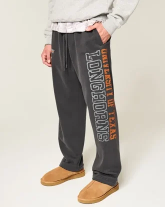 Baggy University of Texas at Austin Longhorns -graafiset verkkarihousut