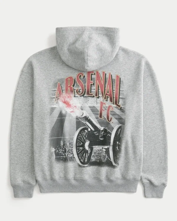 Boxy Arsenal FC -grafiikkahuppari Boxy Arsenal FC -grafiikkahuppari
