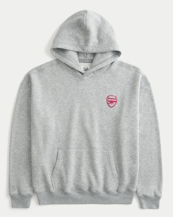 Boxy Arsenal FC -grafiikkahuppari Boxy Arsenal FC -grafiikkahuppari