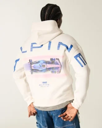 Boxy BWT Alpine Formula One Team -graafinen huppari