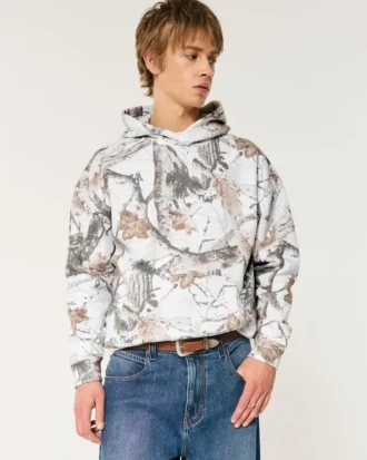 Boxy Camo -huppari