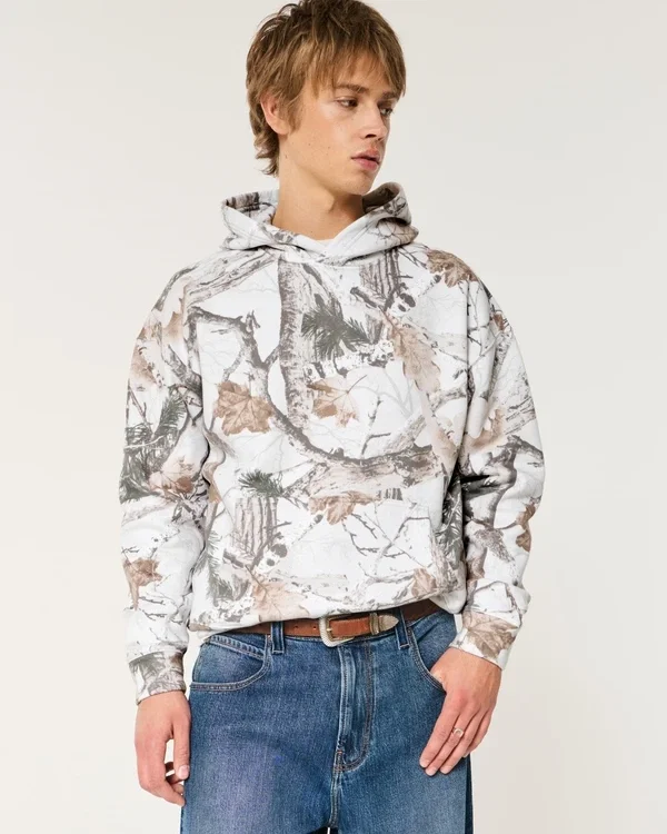 Boxy Camo -huppari Boxy Camo -huppari
