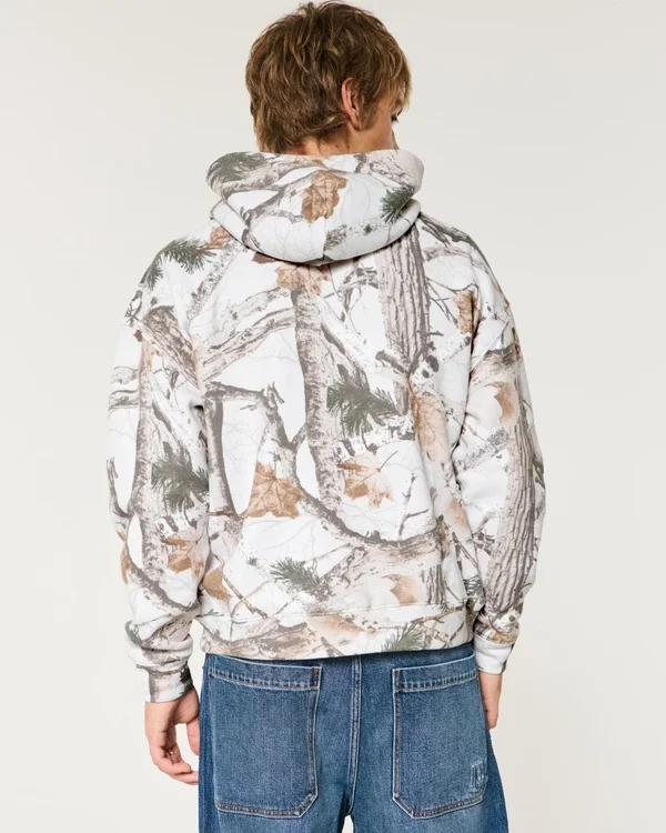Boxy Camo -huppari Boxy Camo -huppari