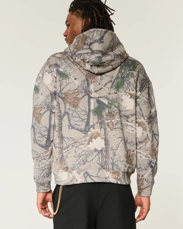 Boxy Camo -huppari Boxy Camo -huppari