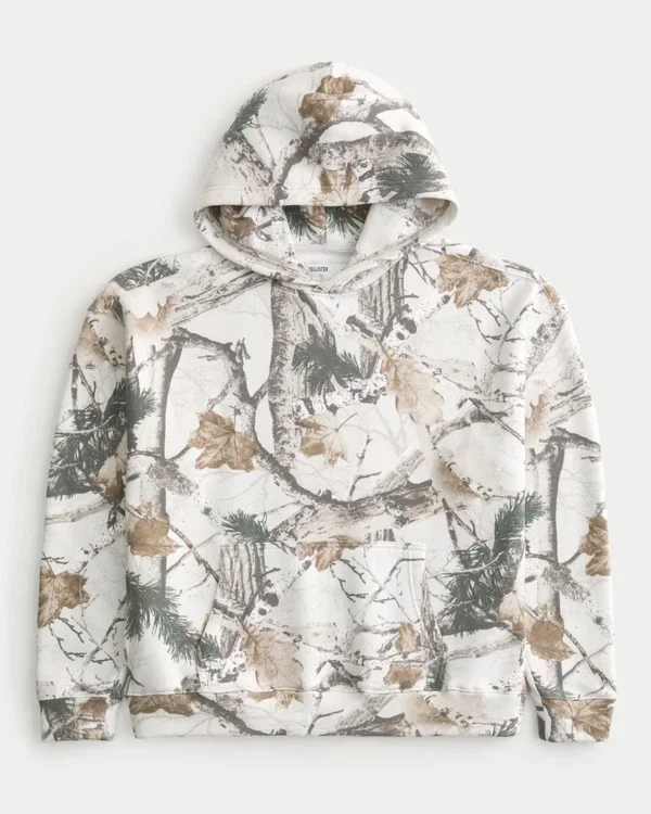 Boxy Camo -huppari Boxy Camo -huppari
