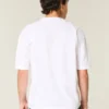 Boxy Crop Heavyweight Crew T-paita
