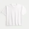 Boxy Crop Heavyweight Crew T-paita