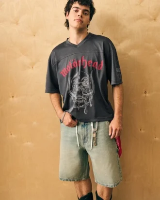 Boxy Crop Motörhead -grafiikkajersey