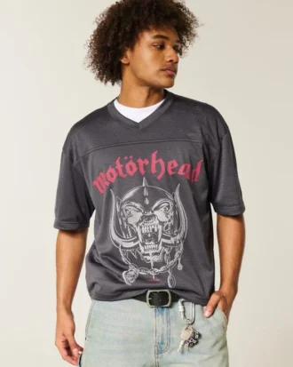 Boxy Crop Motörhead -grafiikkajersey
