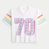 Boxy Crop Number -grafiikkajersey Boxy Crop Number -grafiikkajersey