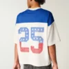 Boxy Crop Number -grafiikkajersey Boxy Crop Number -grafiikkajersey