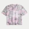 Boxy Crop Posty Co. Graafinen jersey Boxy Crop Posty Co. Graafinen jersey