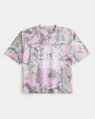 Boxy Crop Posty Co. Graafinen jersey