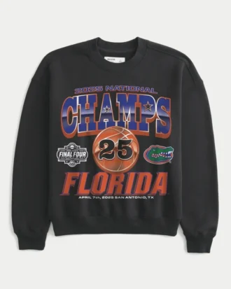Boxy Florida Gators National Championship -grafiikkapusero Boxy Florida Gators National Championship -grafiikkapusero