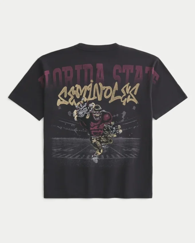 Boxy Florida State University Seminoles -grafiikkapaita Boxy Florida State University Seminoles -grafiikkapaita