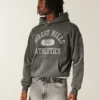 Boxy Forest Hills Athletics -grafiikkahuppari Boxy Forest Hills Athletics -grafiikkahuppari