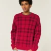 Boxy Fuzzy Crew -villapaita Boxy Fuzzy Crew -villapaita