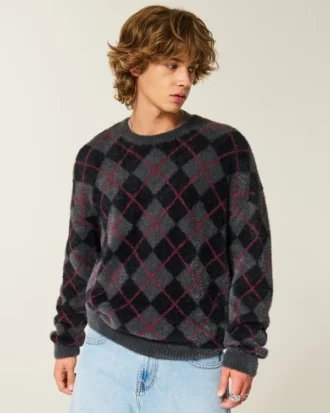 boxy fuzzy crew villapaita 1 2 330x413 - Boxy Fuzzy Crew -villapaita