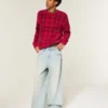Boxy Fuzzy Crew -villapaita Boxy Fuzzy Crew -villapaita