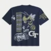 Boxy Georgia Tech Yellow Jackets -grafiikkapaita Boxy Georgia Tech Yellow Jackets -grafiikkapaita