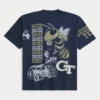 Boxy Georgia Tech Yellow Jackets -grafiikkapaita Boxy Georgia Tech Yellow Jackets -grafiikkapaita