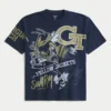 Boxy Georgia Tech Yellow Jackets -grafiikkapaita Boxy Georgia Tech Yellow Jackets -grafiikkapaita