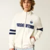 Boxy Half-Zip Argentina Graphic -huppari Boxy Half-Zip Argentina Graphic -huppari