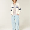 Boxy Half-Zip Argentina Graphic -huppari Boxy Half-Zip Argentina Graphic -huppari