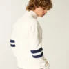 Boxy Half-Zip Argentina Graphic -huppari Boxy Half-Zip Argentina Graphic -huppari