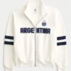 Boxy Half-Zip Argentina Graphic -huppari Boxy Half-Zip Argentina Graphic -huppari