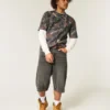 Boxy Heavyweight Camo Crew T-paita Boxy Heavyweight Camo Crew T-paita
