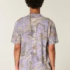 Boxy Heavyweight Camo Crew T-paita Boxy Heavyweight Camo Crew T-paita