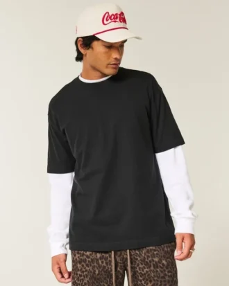Boxy Heavyweight Cotton Crew T-paita Boxy Heavyweight Cotton Crew T-paita