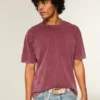 Boxy Heavyweight Cotton Crew T-paita Boxy Heavyweight Cotton Crew T-paita
