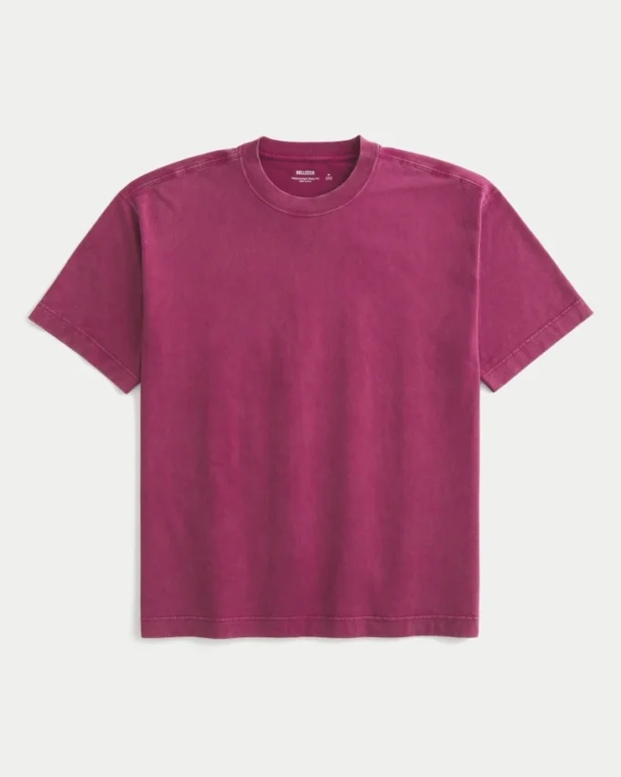 Boxy Heavyweight Cotton Crew T-paita Boxy Heavyweight Cotton Crew T-paita
