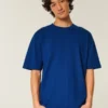 Boxy Heavyweight Cotton Crew T-paita Boxy Heavyweight Cotton Crew T-paita