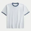 Boxy Heavyweight Cotton Crew T-paita