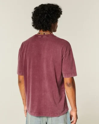 Boxy Heavyweight Cotton Crew T-paita